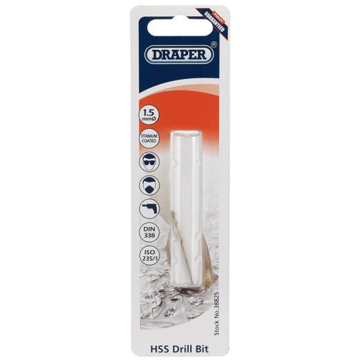 1.5 mm HSS bor Draper