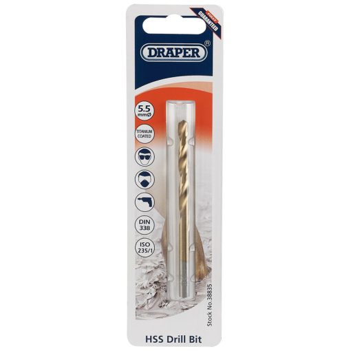 5.5mm HSS bor Draper