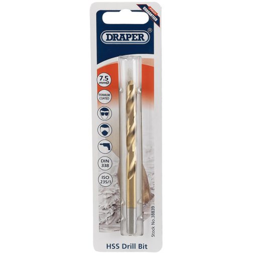 7.5mm HSS bor Draper