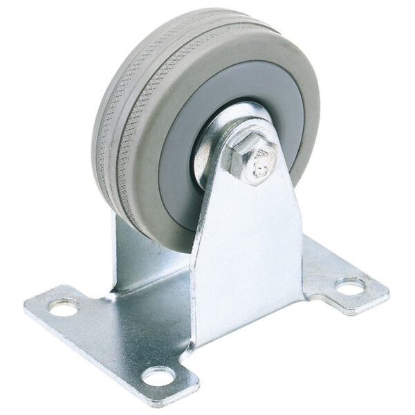 Fasthjól gúmmí 75mm 70kg