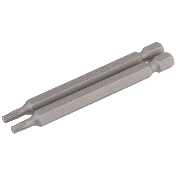 Torxbiti T15 75mm 2stk Draper
