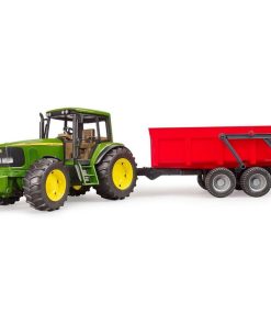 John Deere með sturtuvagni