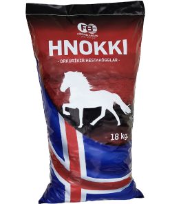 Hnokki hestakögglar, fóðurbætir fyrir hesta