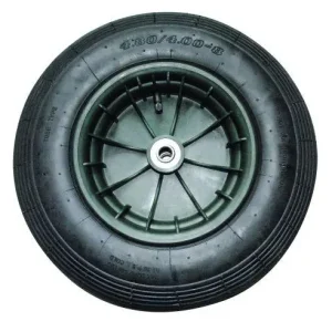 Hjólbörudekk 4,8x4 án öxuls ø16mm, L72,5mm