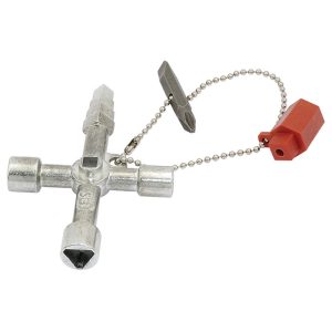 Töflulykill 4ra arma m. bitahaldara