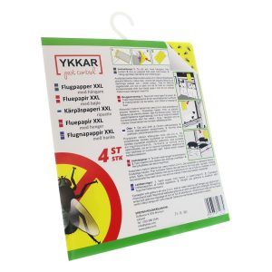 Flugnapappír m/hanka 4stk 25x60cm.