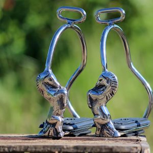 Ístöð silfur - m.hesti