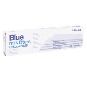 Mjólkursíur 570X44 bláar 100stk