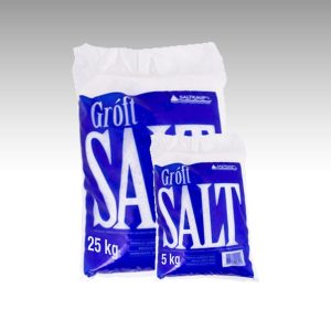 Salt gróft pakkað 25kg (hálkusalt)