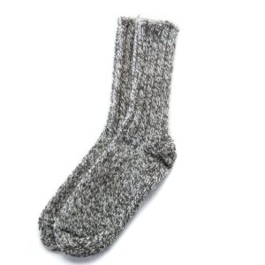 Ullarsokkar gráir/hvítir